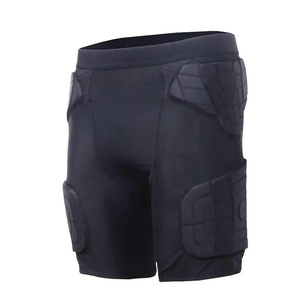 1Storm Men Lycra EVA Anti-Collision Chest Protective Black Short Shirt/Pant for Football Baseball Basketball Bike Rugby Snowboard Ski Volleyball