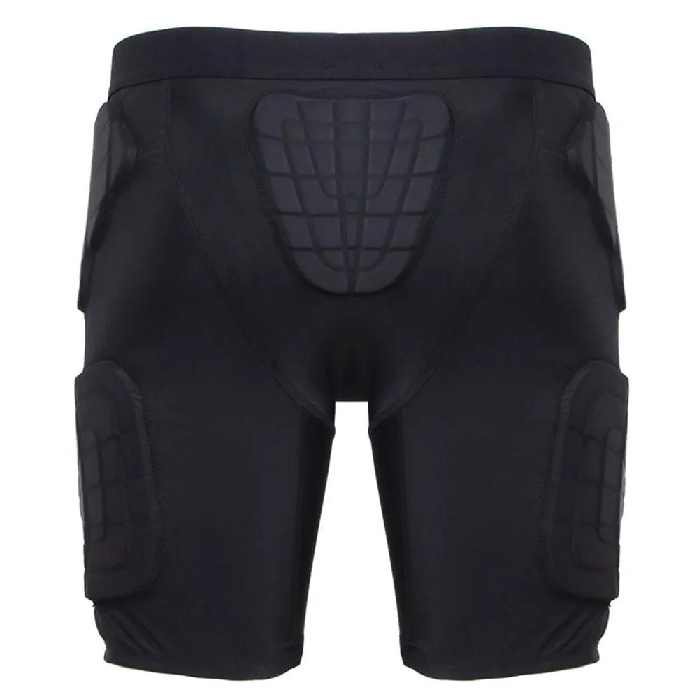 1Storm Men Lycra EVA Anti-Collision Chest Protective Black Short Shirt/Pant for Football Baseball Basketball Bike Rugby Snowboard Ski Volleyball
