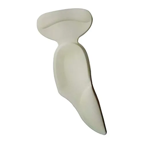 3 in 1 Arch Support Heel Cushion and Liner for Men and Women, Gel Shoe Heel Inserts (Beige)