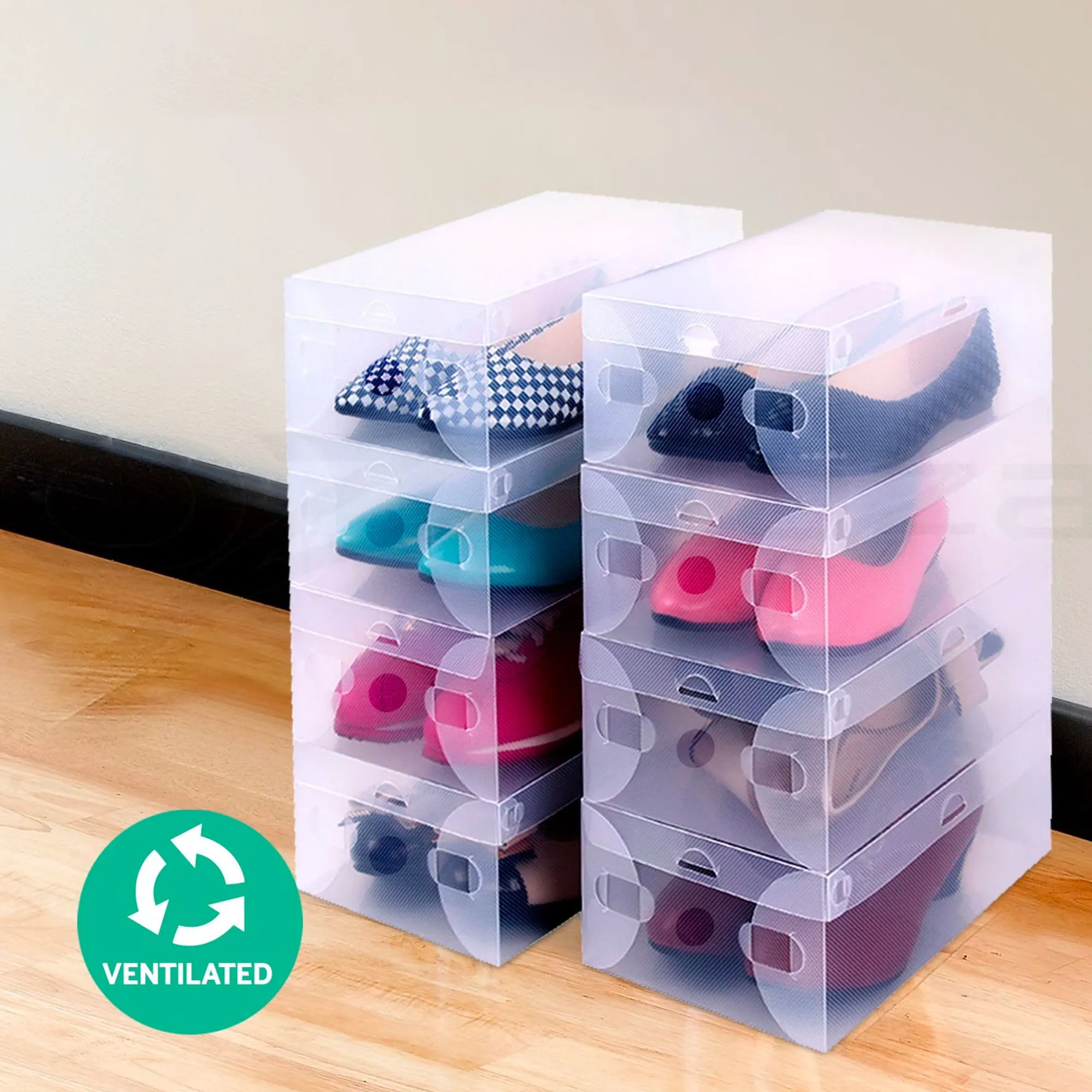 Artiss Shoe Storage Box Set 40pc