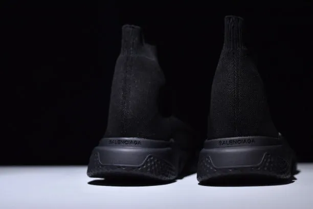 BalenciagaMen's Speed Trainer Mid - Triple Black