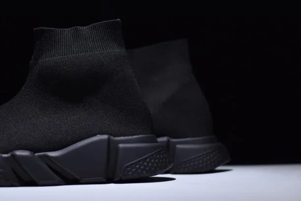BalenciagaMen's Speed Trainer Mid - Triple Black