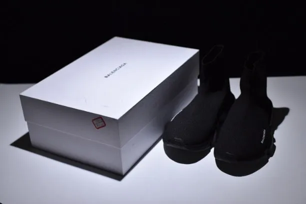 BalenciagaMen's Speed Trainer Mid - Triple Black