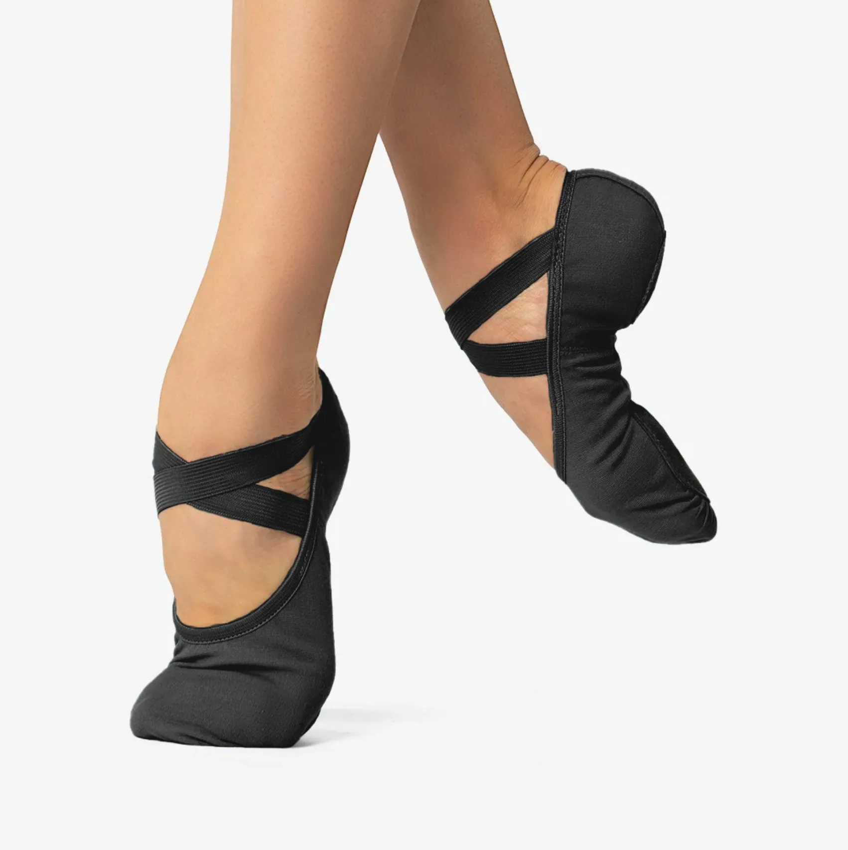Bali Stretch Canvas Split Sole Ballet Slipper