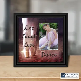Ballet, Dancer Gifts for Teen Girls or Women, Framed Ballet Slippers, 10x10 6356