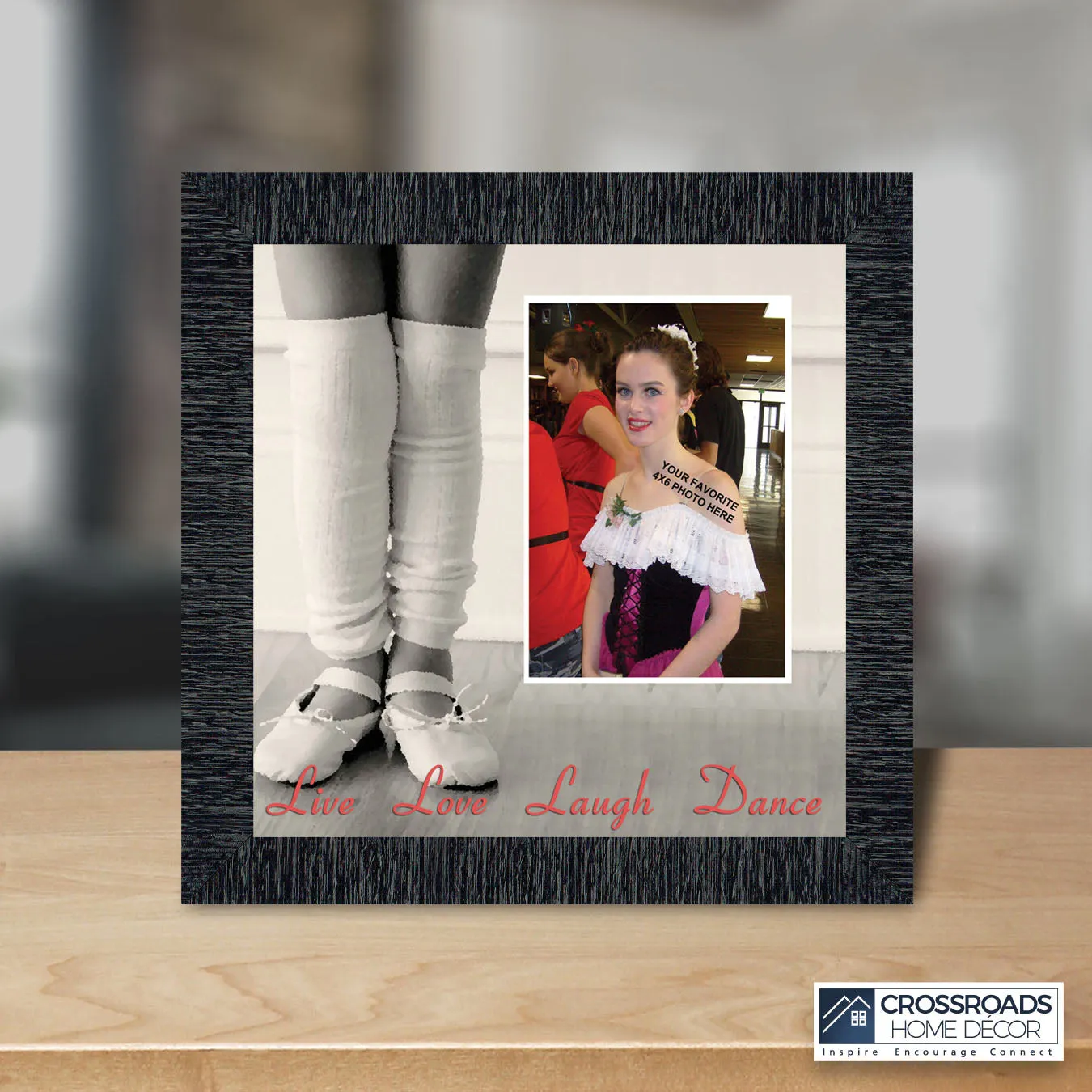 Ballet, Dancer Gifts for Teen Girls or Women, Framed Ballet Slippers, 10x10 6356