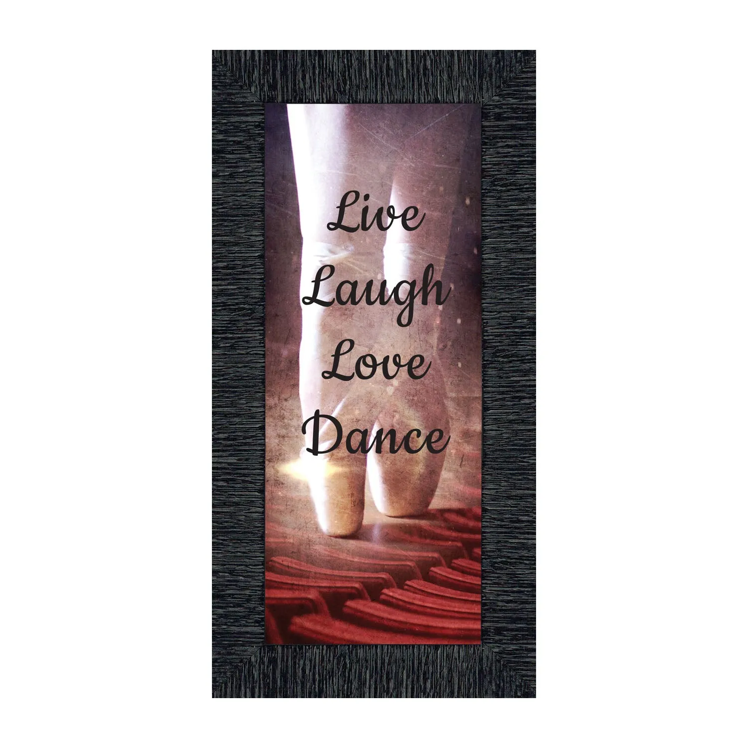 Ballet, Dancer Gifts for Teen Girls or Women, Framed Ballet Slippers, 10x10 6356