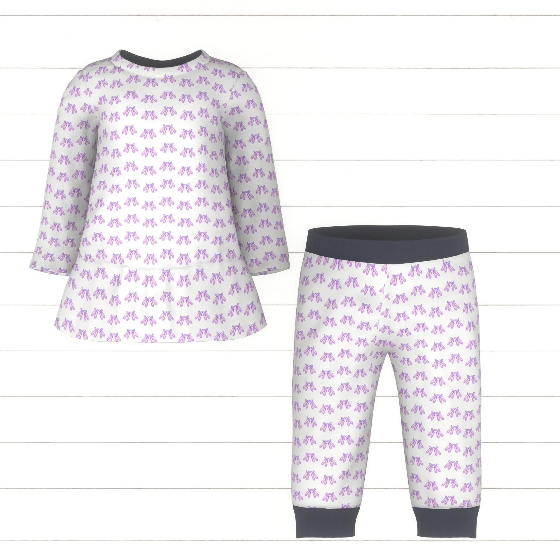 Ballet Slippers - Lavender