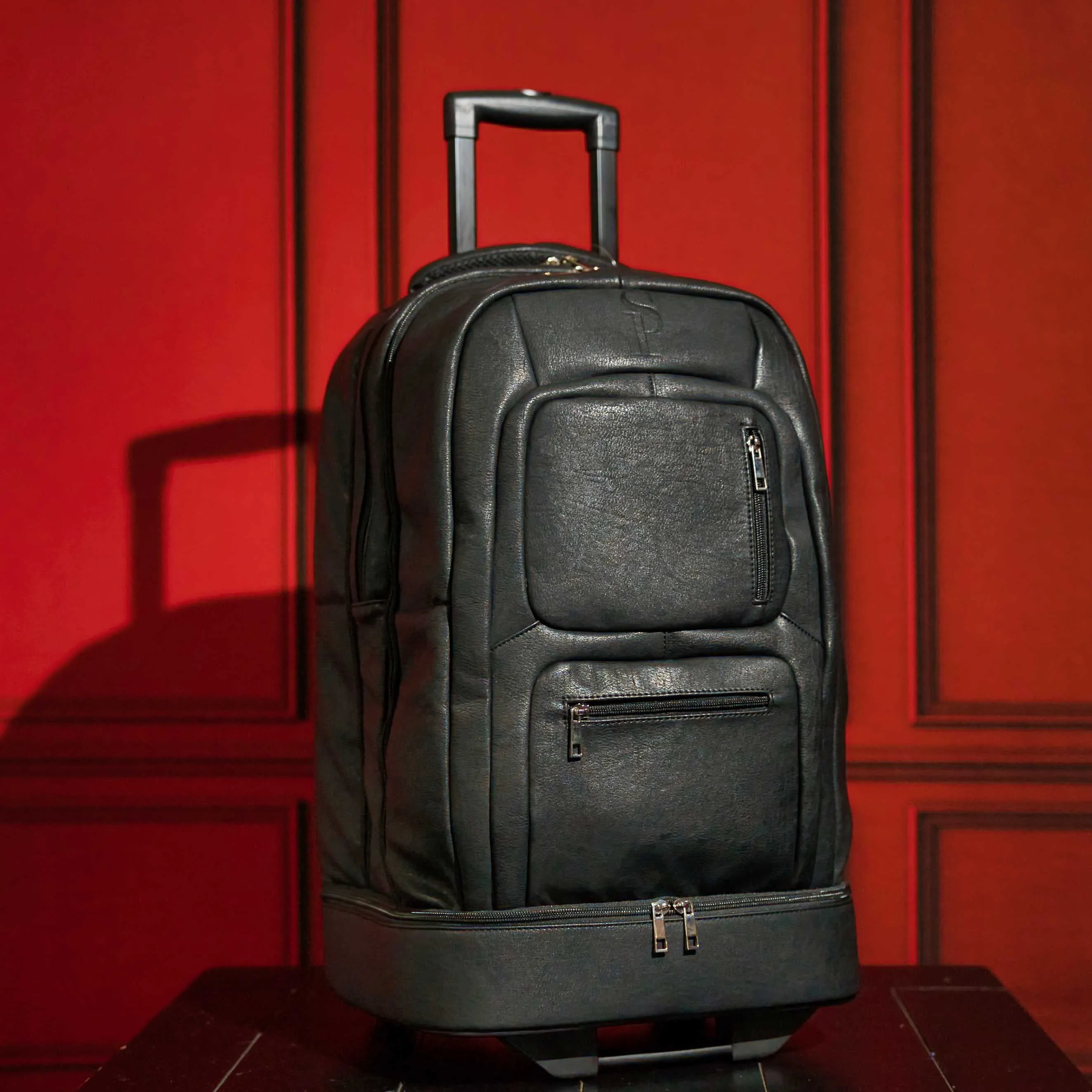Black Leather Roller Bag (Only 200 Made)