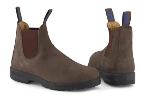 Blundstone Women's 584 Leather Chelsea Boots Rustic Brown