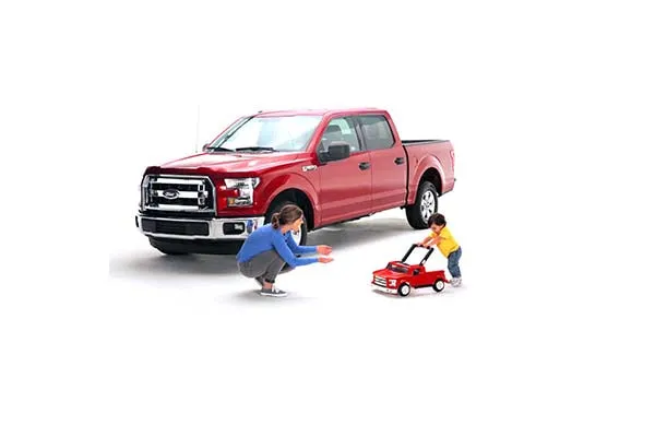 Bright Starts 3 Ways To Play Walker Ford F 150, Red