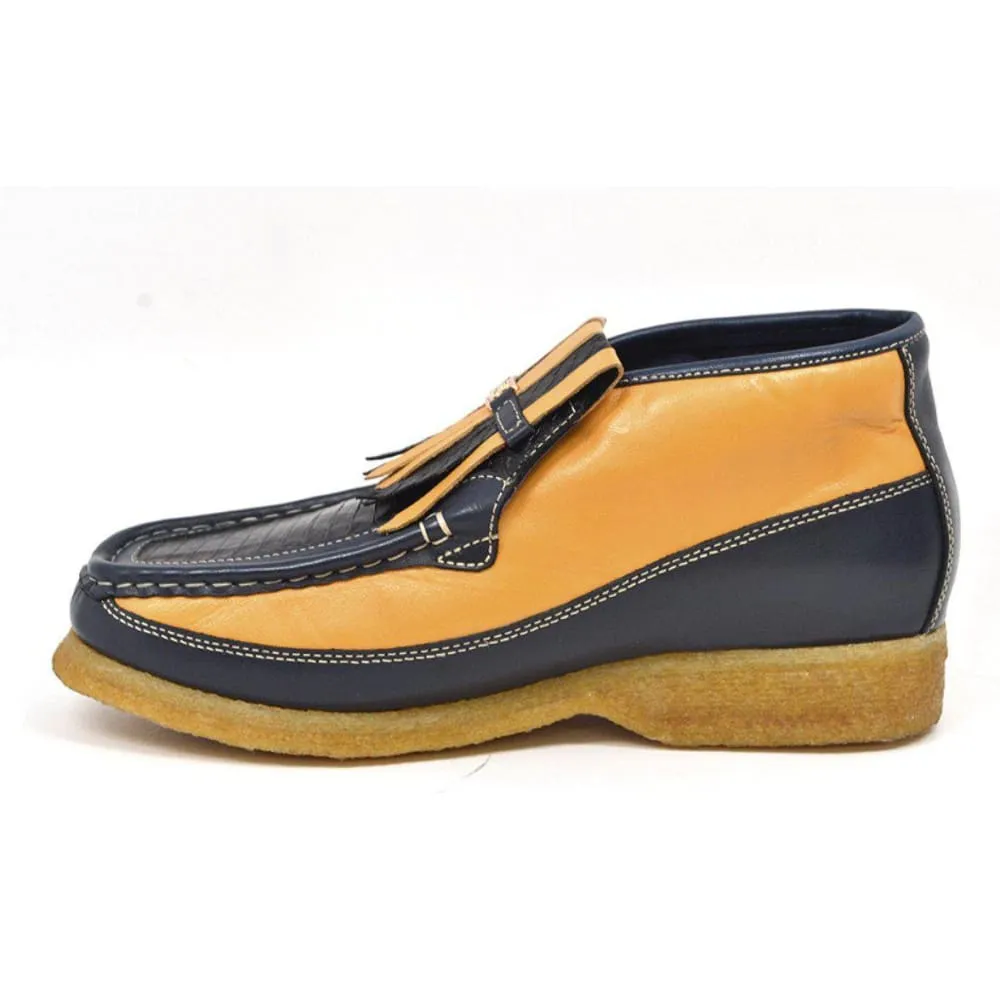 British Walkers Apollo 2 Men's Rust Snake Skin Leather