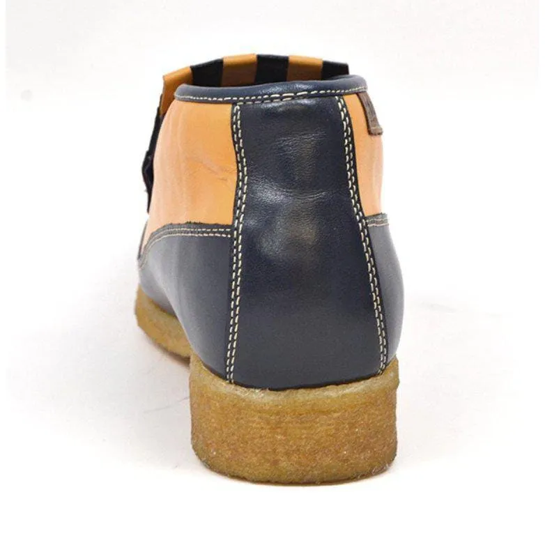 British Walkers Apollo 2 Men's Rust Snake Skin Leather