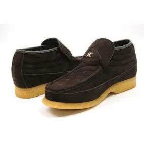 British Walkers Liberty Men's Brown Suede Slip On