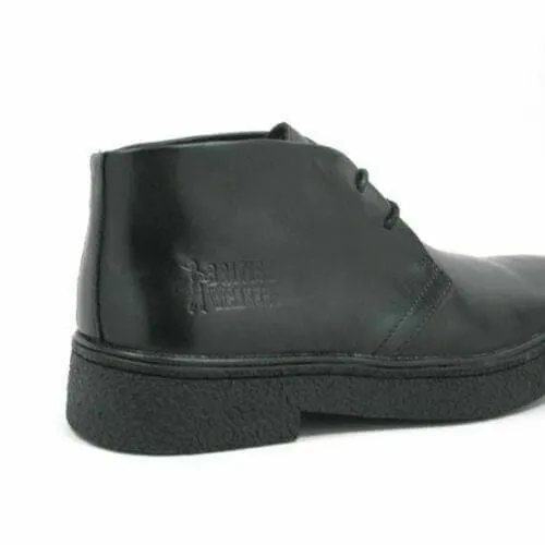 British Walkers Playboy Classic Men's Black Leather