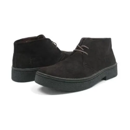 British Walkers Playboy Men's Brown Suede