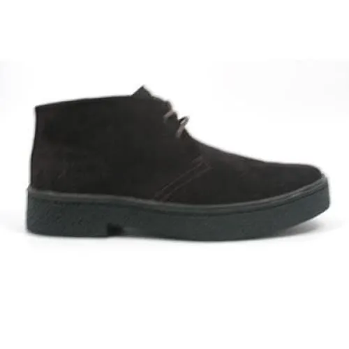 British Walkers Playboy Men's Brown Suede