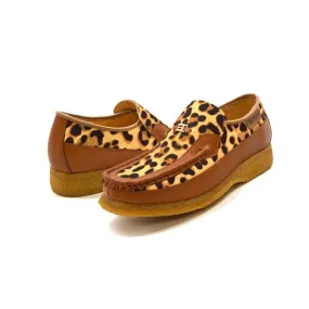 British Walkers Power 2 Limited Edition Men's Leopard Pony Skin Leather