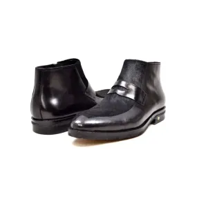 British Walkers Shick Men's Unique Leather and Pony Skin Boots