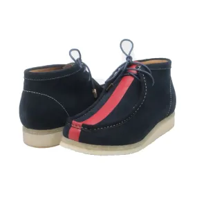 British Walkers Walker Stripe Men's Striped Suede Wallabee Boots