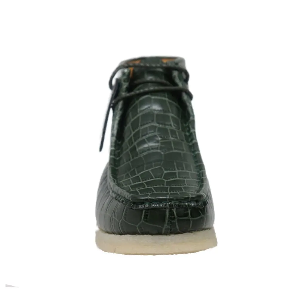 British Walkers Wallabee Boot Gators Men's Alligator Leather