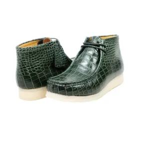 British Walkers Wallabee Boot Gators Men's Alligator Leather