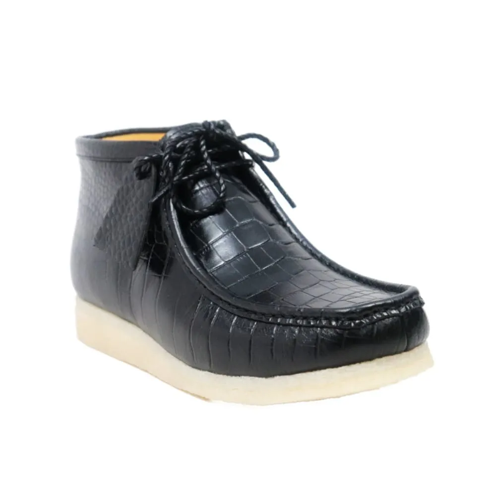 British Walkers Wallabee Boot Gators Men's Alligator Leather