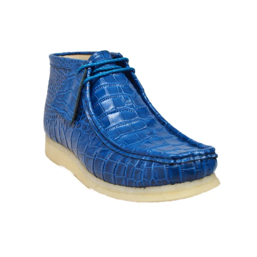 British Walkers Wallabee Boot Gators Men's Alligator Leather