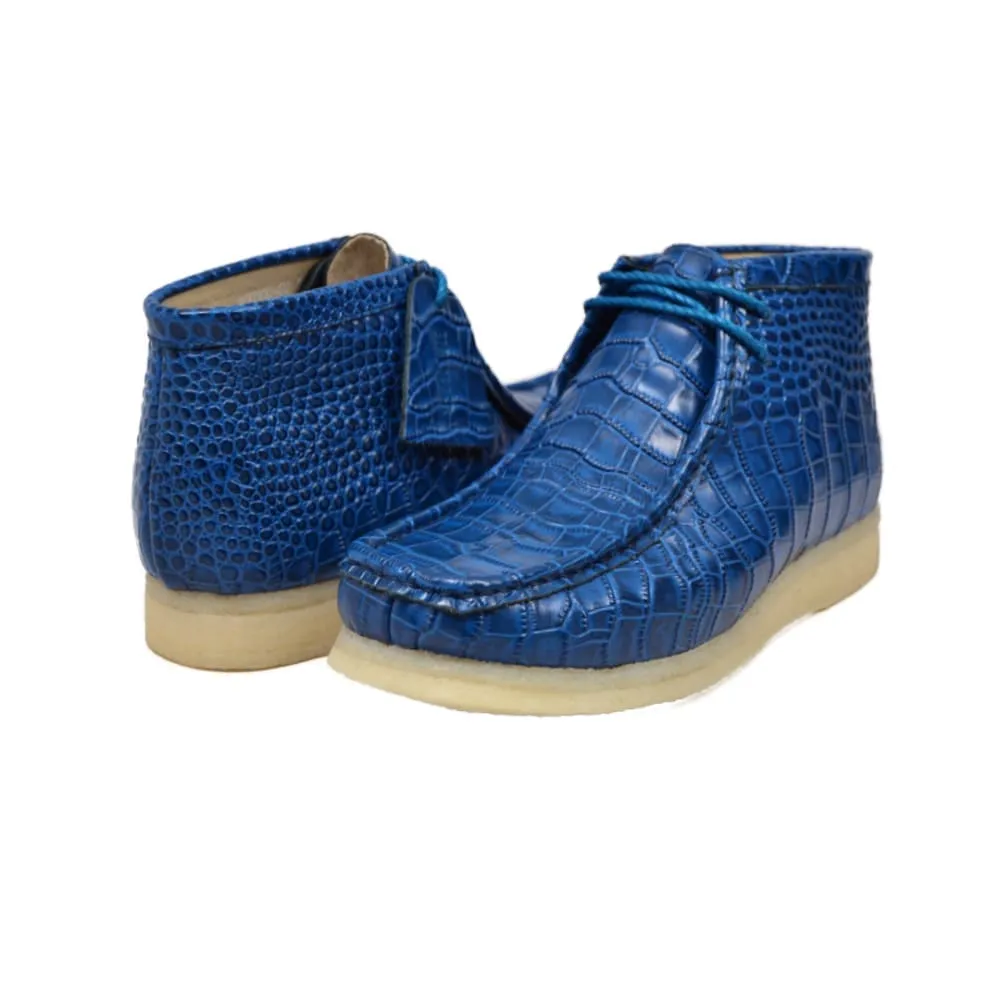 British Walkers Wallabee Boot Gators Men's Alligator Leather
