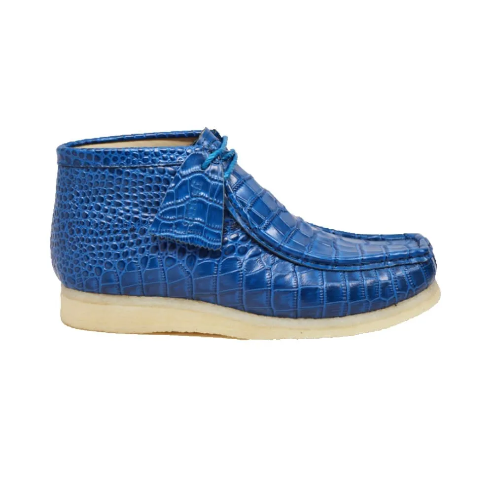 British Walkers Wallabee Boot Gators Men's Alligator Leather