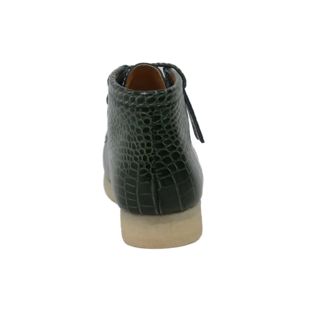 British Walkers Wallabee Boot Gators Men's Alligator Leather