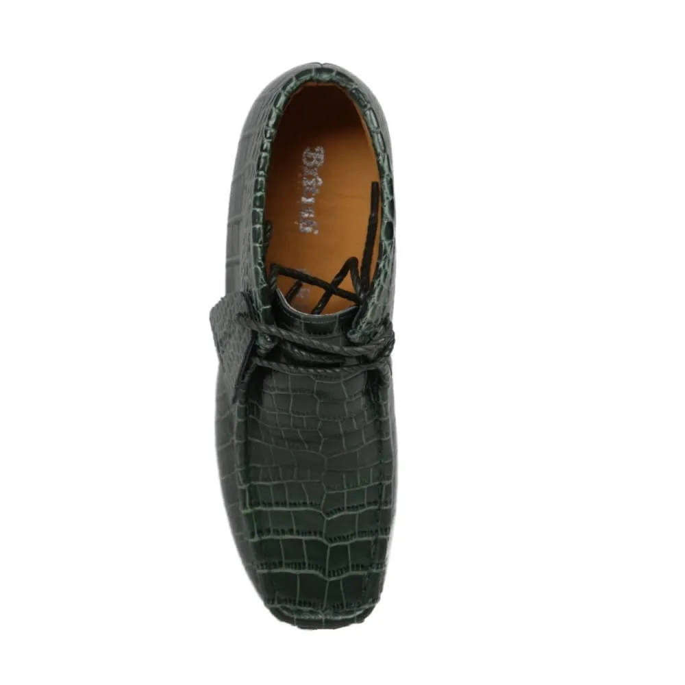 British Walkers Wallabee Boot Gators Men's Alligator Leather