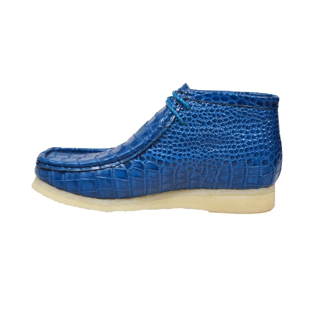 British Walkers Wallabee Boot Gators Men's Alligator Leather