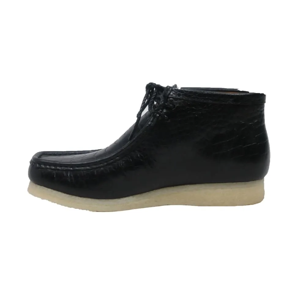 British Walkers Wallabee Boot Gators Men's Alligator Leather