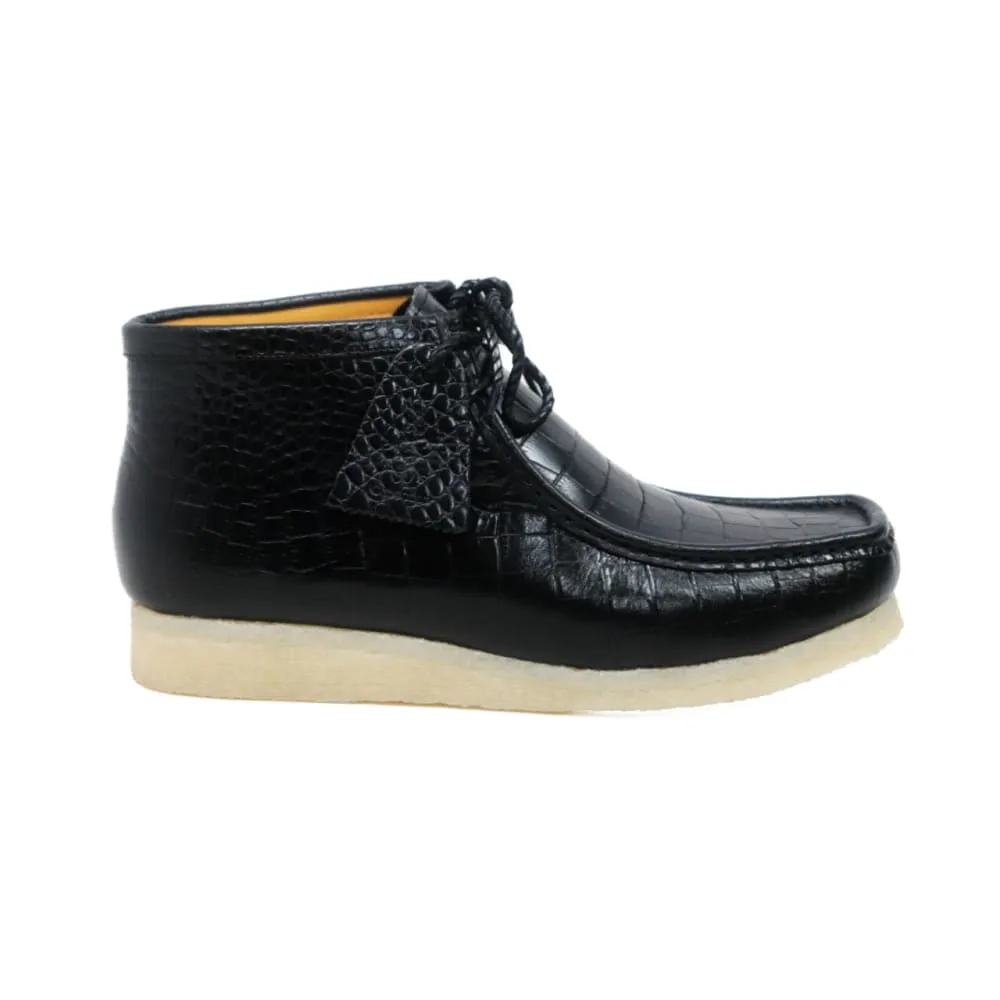 British Walkers Wallabee Boot Gators Men's Alligator Leather