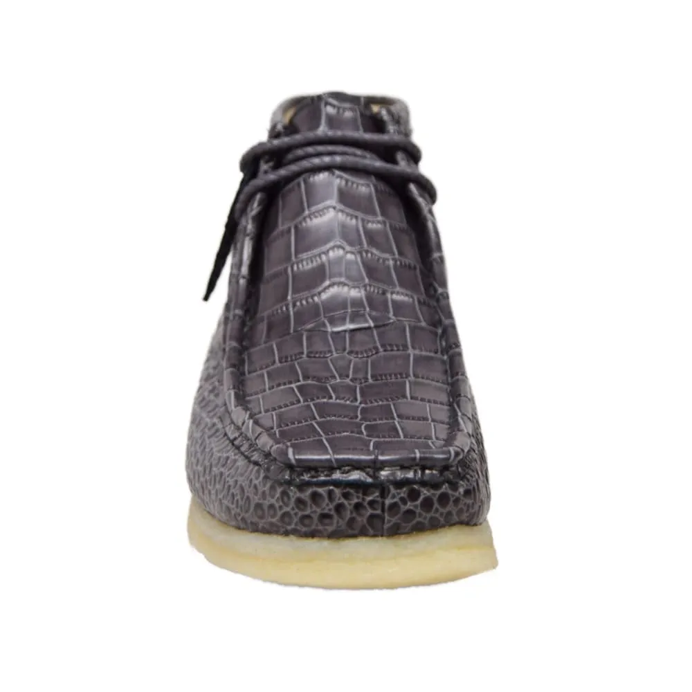 British Walkers Wallabee Boot Gators Men's Alligator Leather