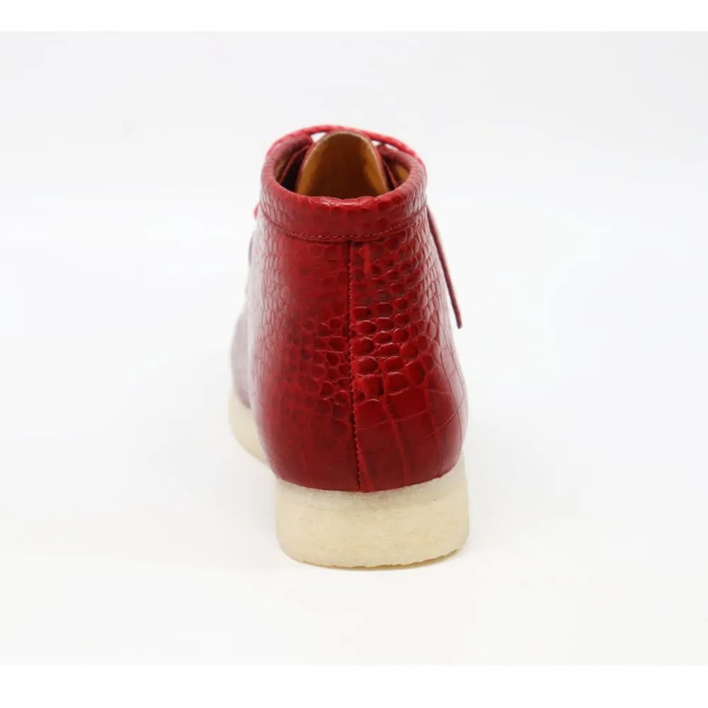 British Walkers Wallabee Boot Gators Men's Alligator Leather
