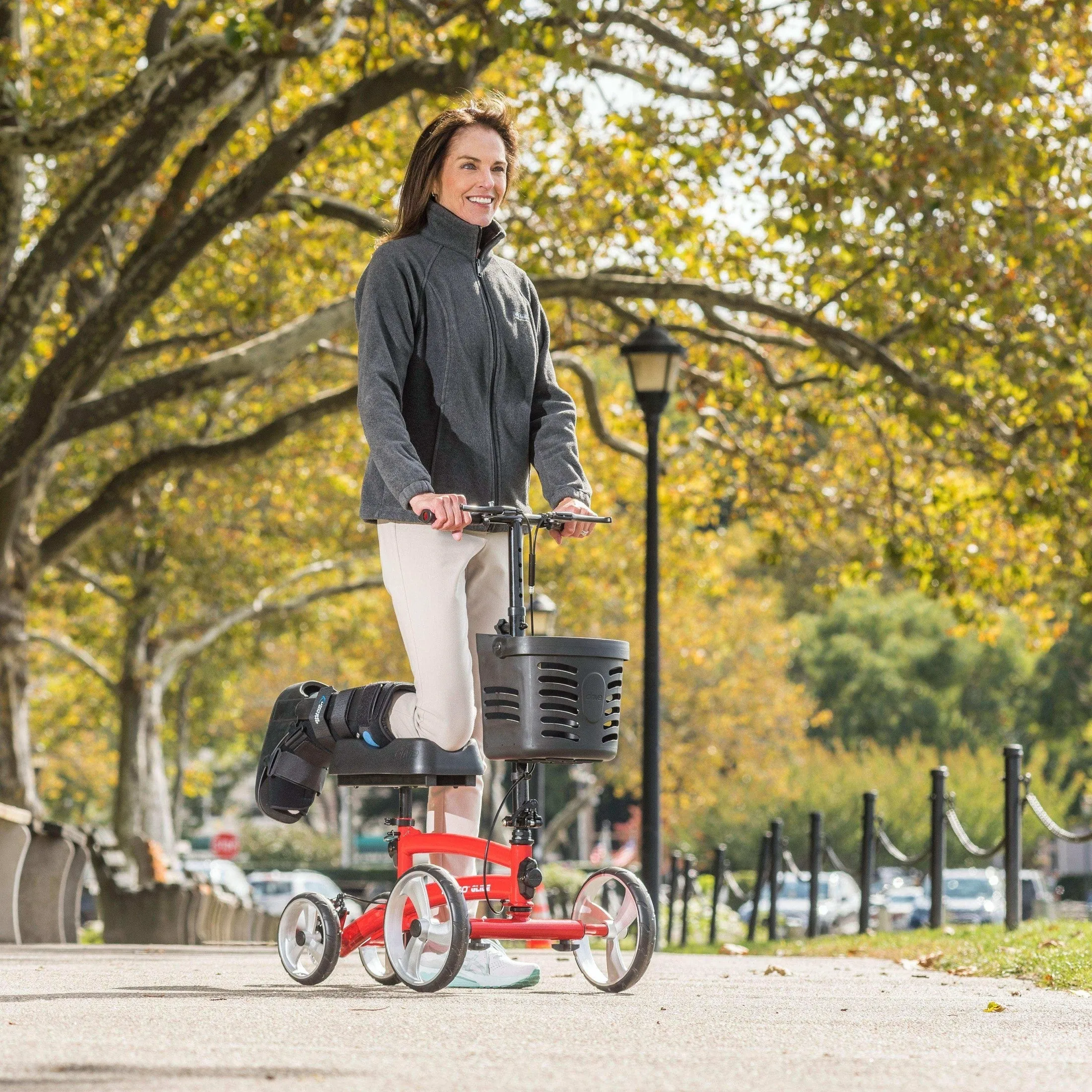 Drive Medical Nitro Glide Knee Walker Knee Scooter Crutch Alternative