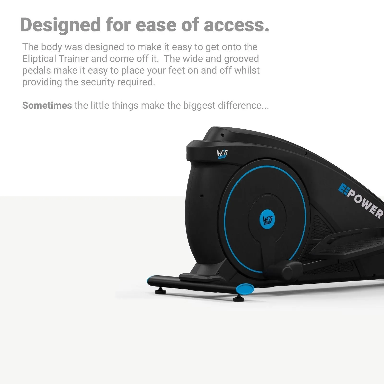 E-Power™ Elliptical Magnetic Cross Trainer