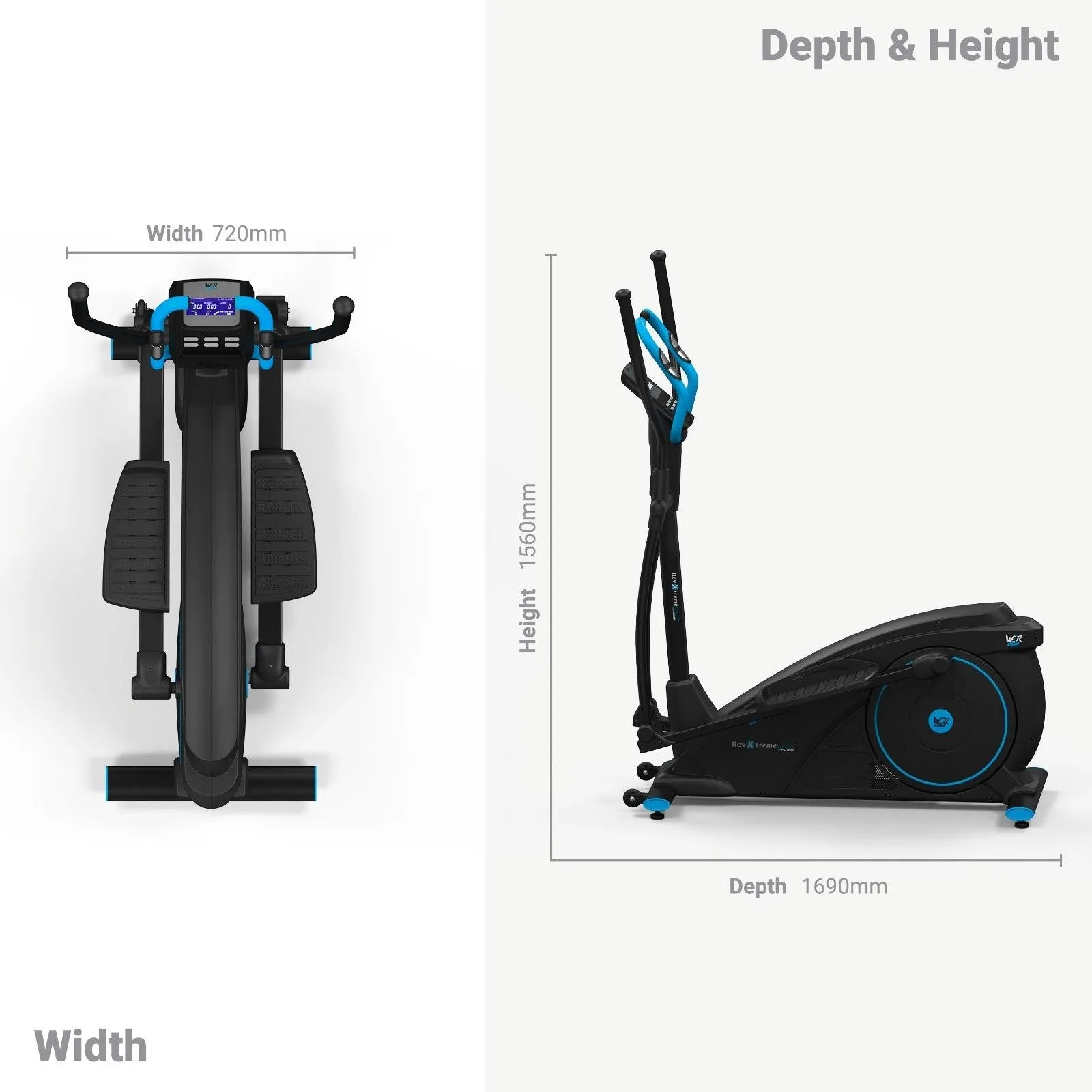 E-Power™ Elliptical Magnetic Cross Trainer