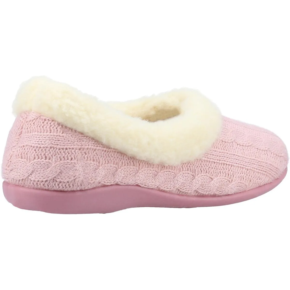 Fleet & Foster Sarina Slipper Dark Pink