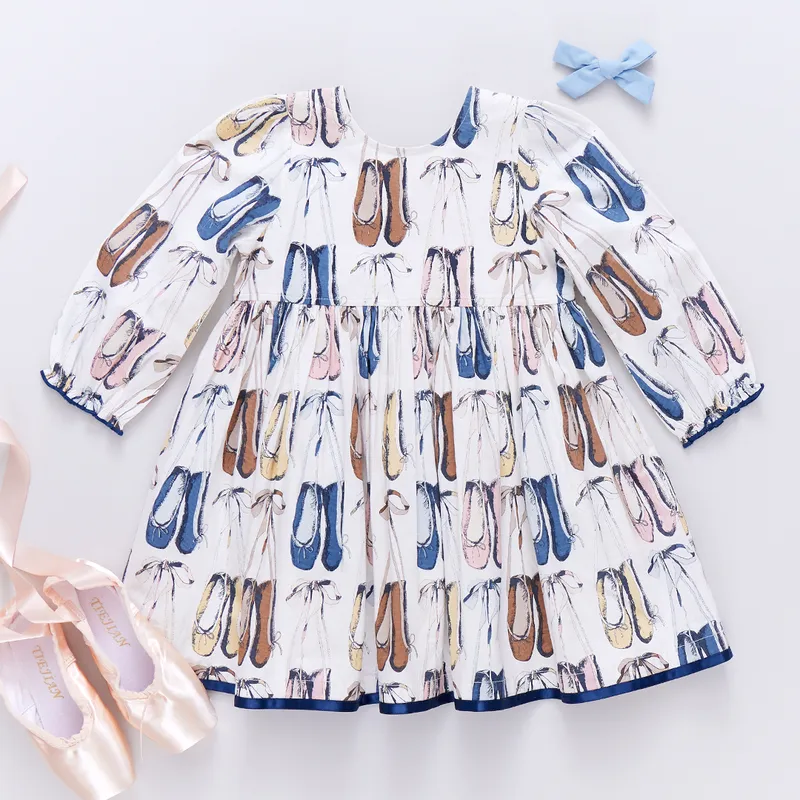Girls Amma Dress | Ballet Slippers