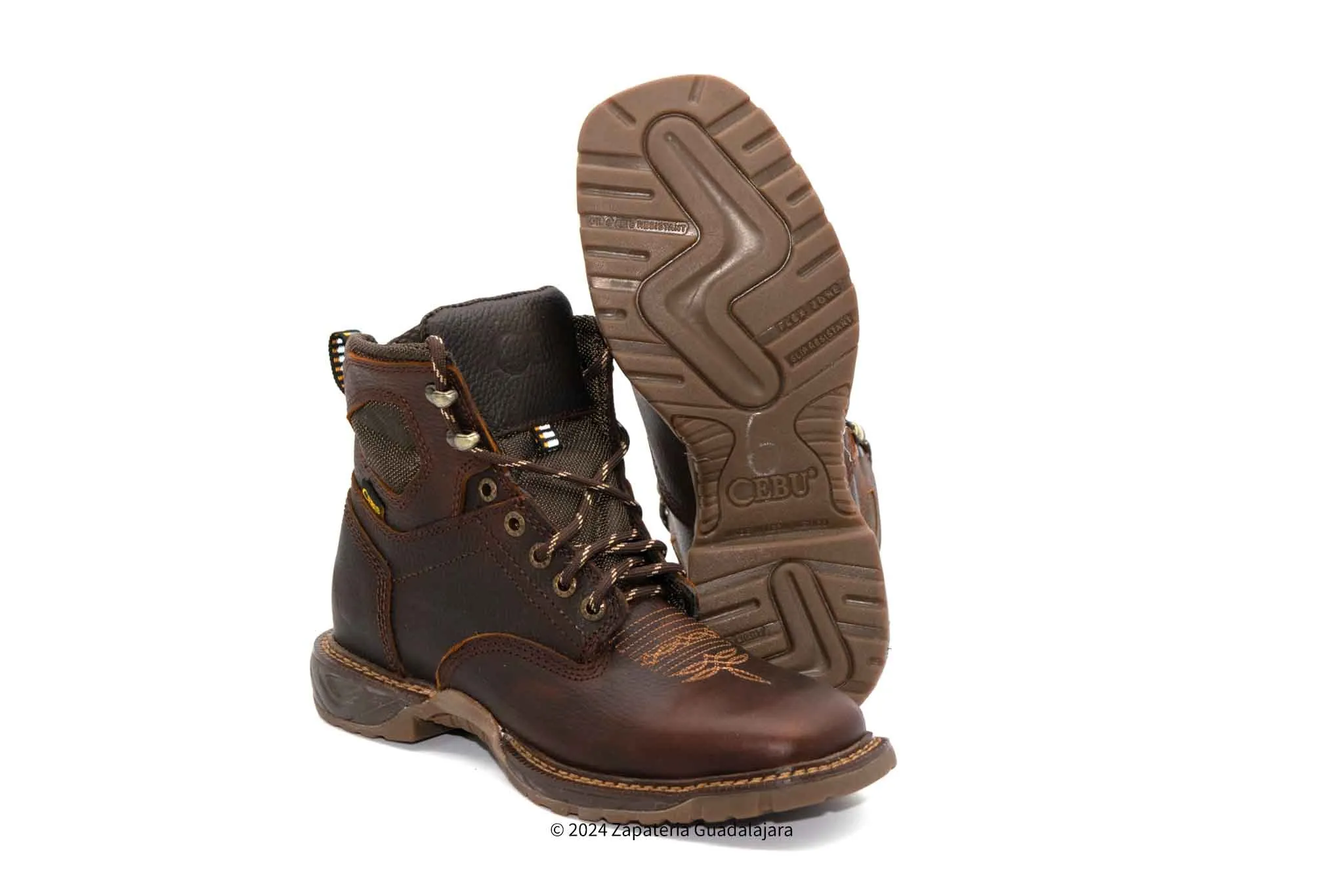 HAWK 6" LACER WORK BOOT BROWN