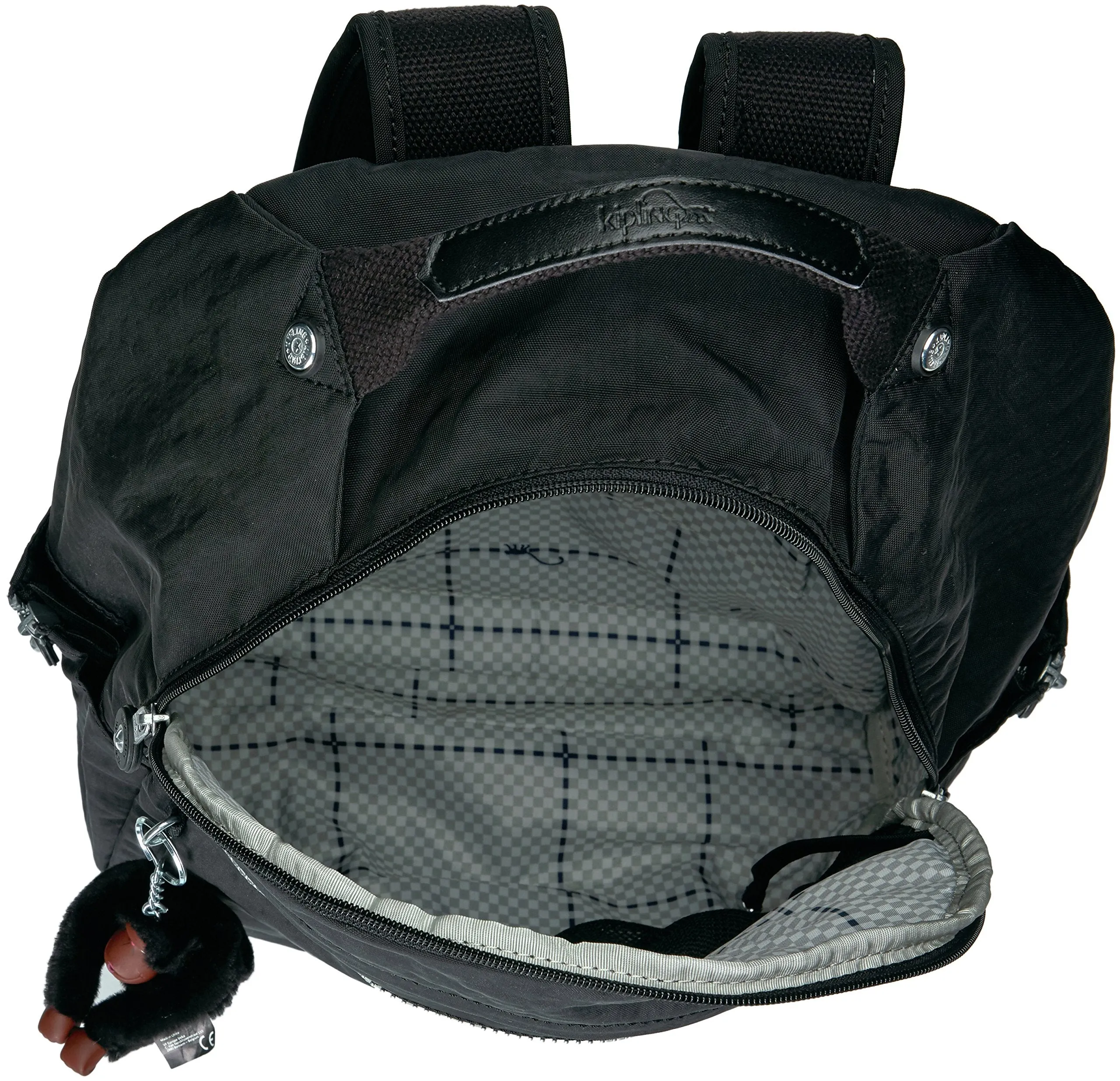 Kipling Micah Backpack, One Size, black