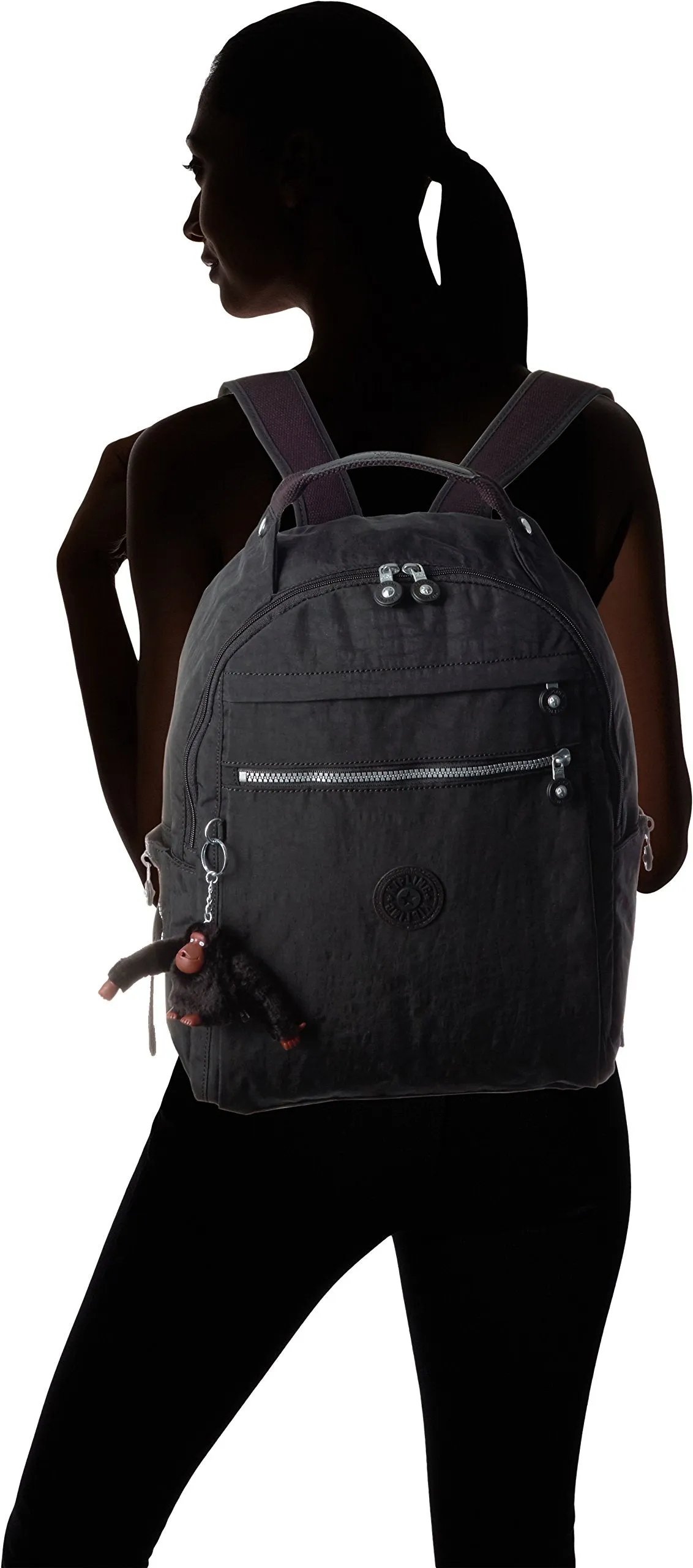 Kipling Micah Backpack, One Size, black