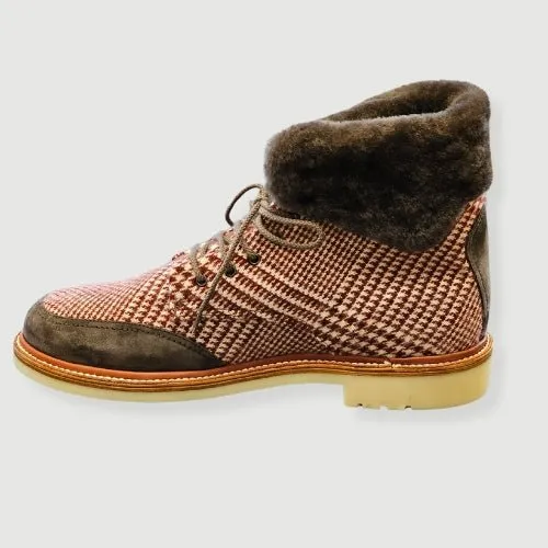Loro Piana Women's Cashmere / Shearling Apres Ski boots