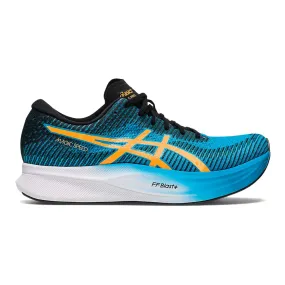 Men's Asics Magic Speed 2, Island Blue/Orange Pop, 10.5 D Medium