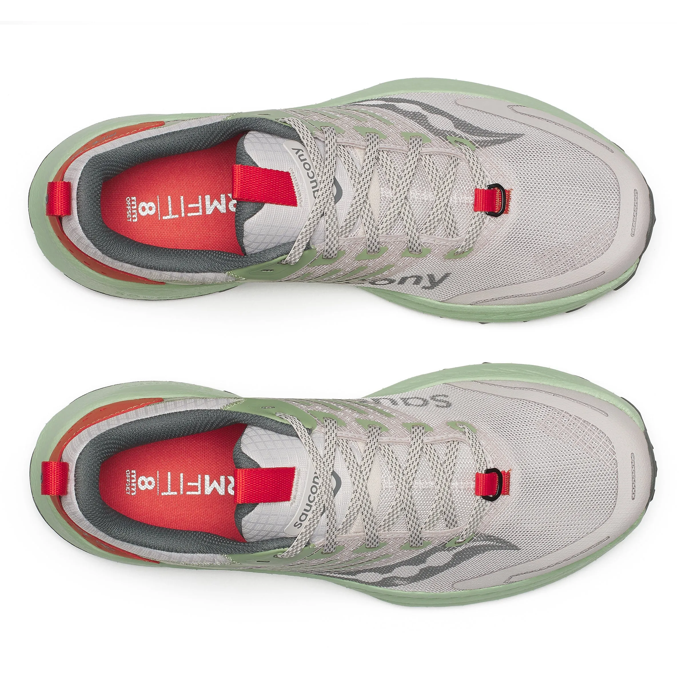 Men's Saucony Ride TR2 Moon/Sage Trainers