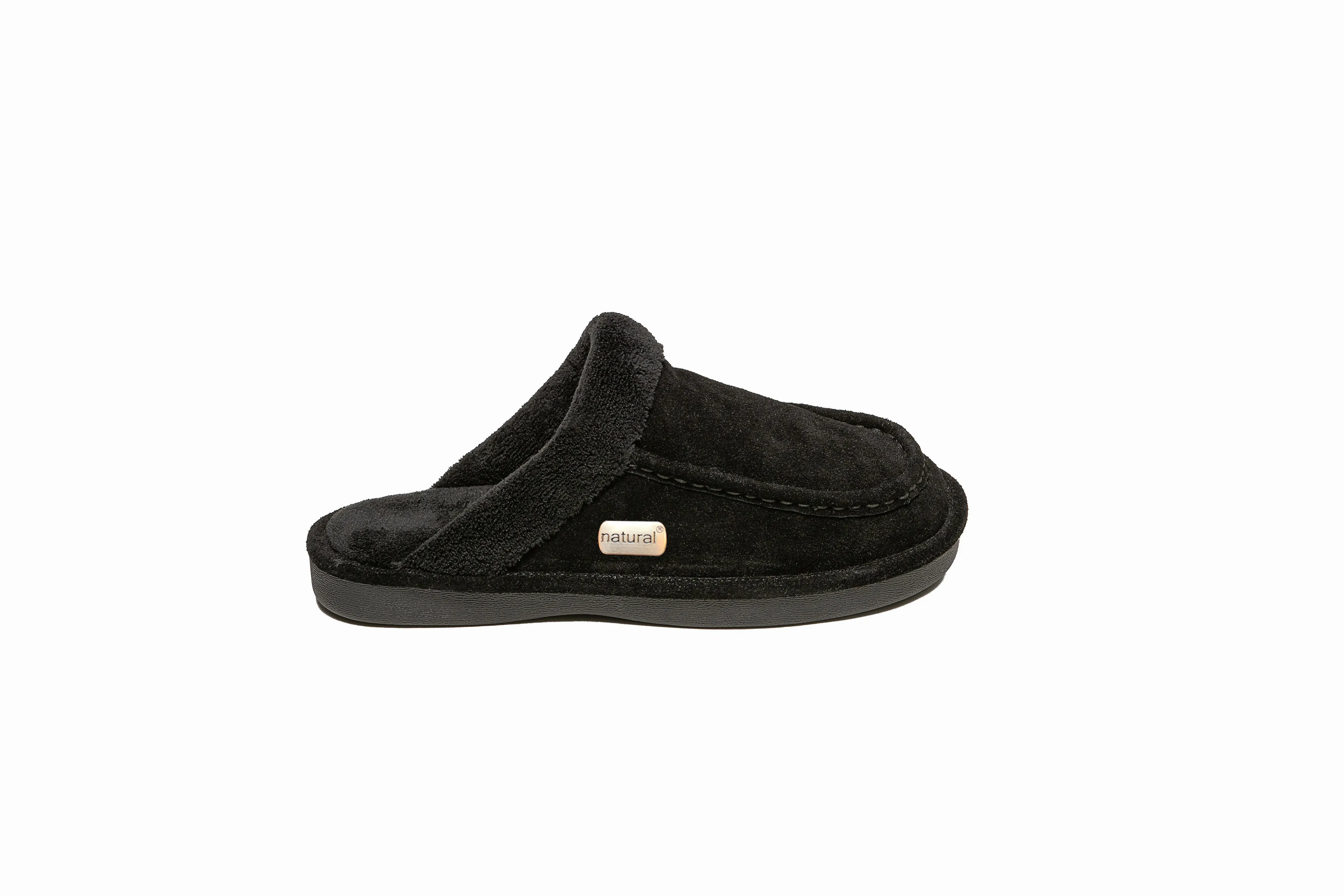 Natural Suede Men Slippers | 9