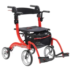 Nitro Duet Rollator Walker and Transport Chair Combo
